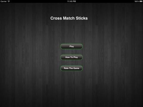 Cross Match Sticks game screenshot