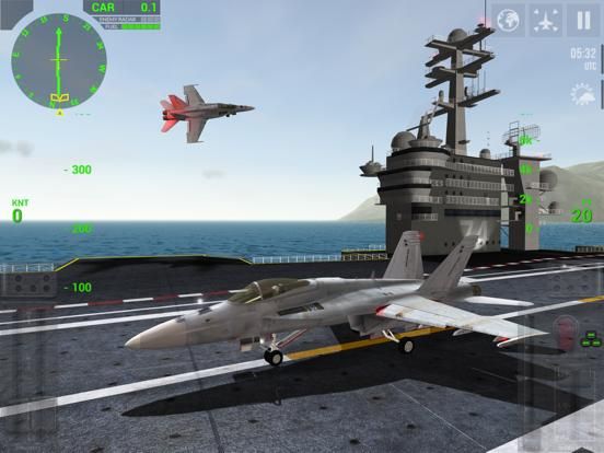 F18 Carrier Landing Lite game screenshot