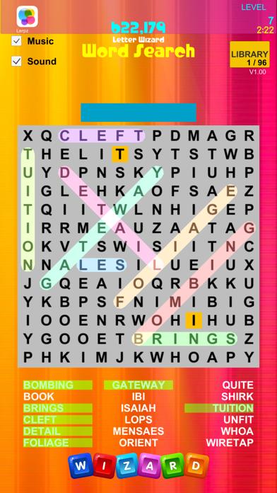 Letter Wizard Search iOS